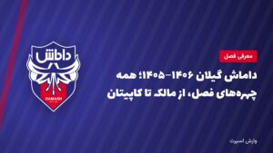 داماش گیلان فصل ۱۴۰۵–۱۴۰۶، معرفی مدیران، کادر فنی و بازیکنان